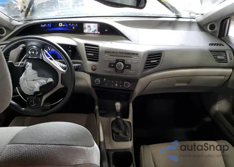 2012 Honda Civic Lx z USA, uszkodzony, nr VIN 2HGFG3A59CH508633